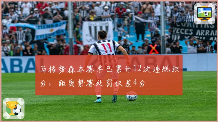马格努森本赛季已累计12次违规积分，距离禁赛处罚仅差4分